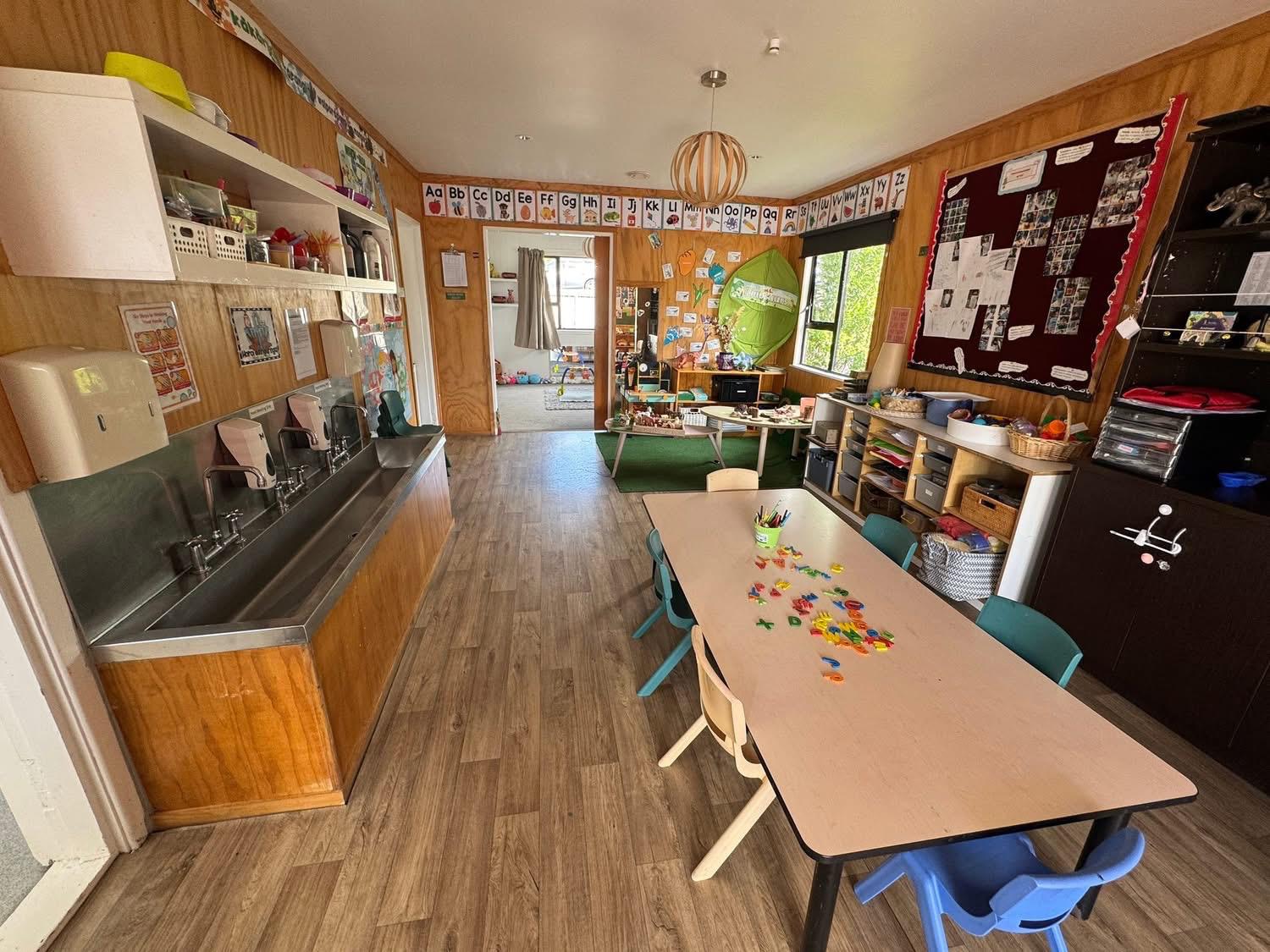 Children learning and playing at Little Village Preschool